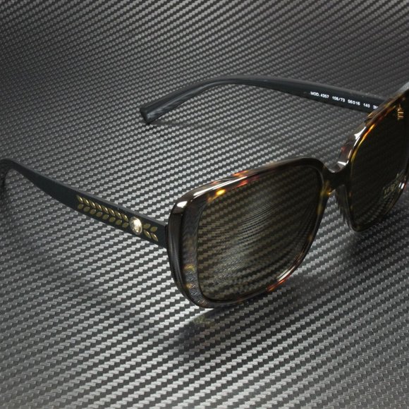 Versace 56mm Havana Sunglasses! NEW! main image 5